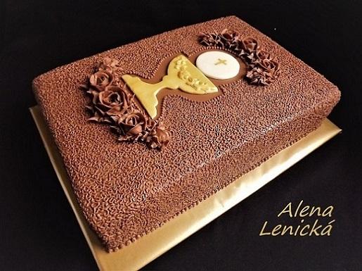 Torta na cirkevný sviatok, torta, Torty na cirkevné sviatky, Alena Lenicka, 1