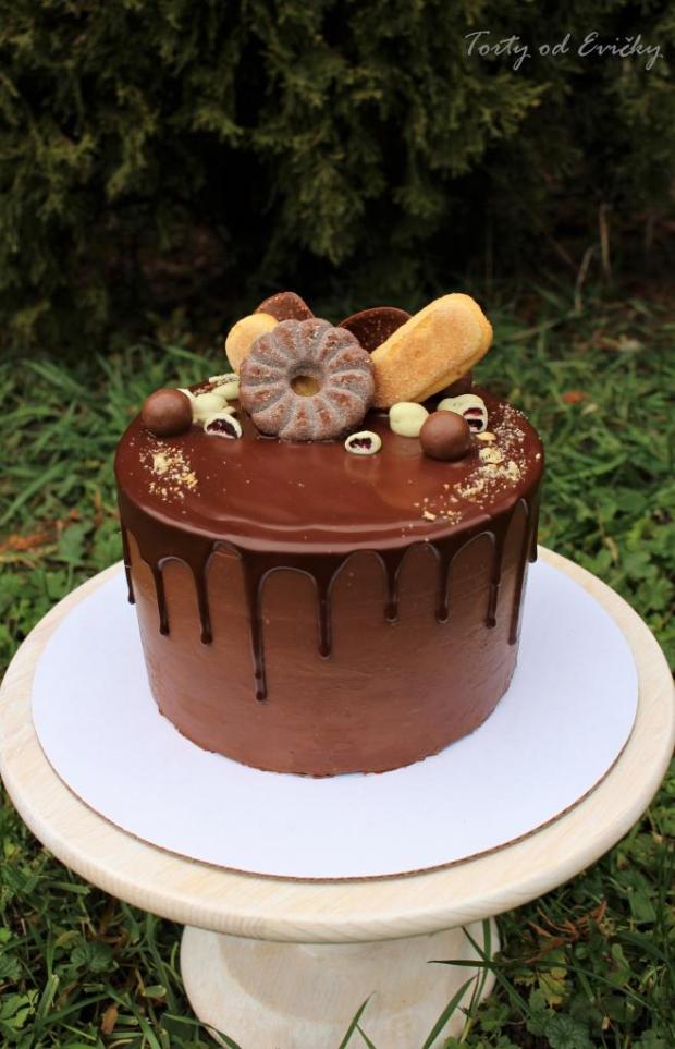 Drip torta , torta, Drip torty, Torty od Evičky, 1