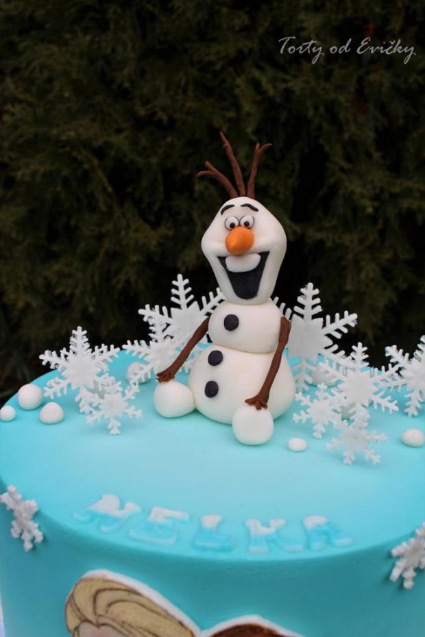 Frozen, torta, Rozprávkové torty, Torty od Evičky, 2