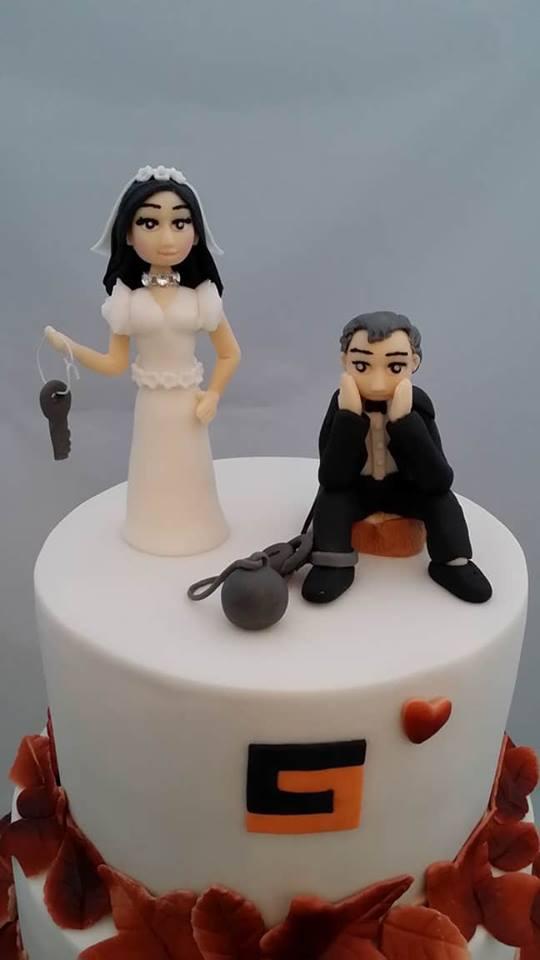 Svadobná s logom firmy pre šéfa od kolegov a zamestnancov, torta, Svadobné torty, Miriam 17, 4