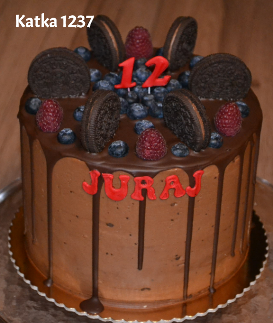 čokoláda,oreo, torta, Drip torty, katka1237, 1