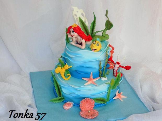 morský svet, torta, Rozprávkové torty morský svet, torta, Rozprávkové torty, Tonka 57, 1