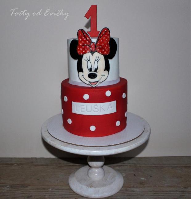 Minnie, torta, Rozprávkové torty, Torty od Evičky, 1