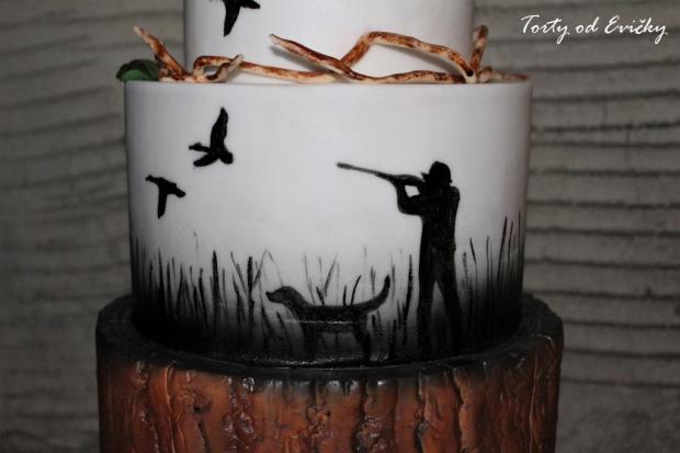 Poľovnícka, torta, Narodeninové torty, Torty od Evičky, 2