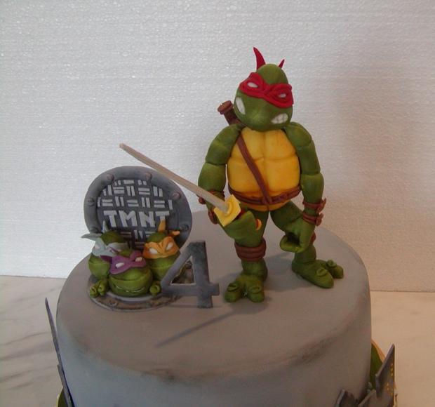 Ninja korytnačky pre Janka, torta, Rozprávkové torty Ninja korytnačky pre Janka, torta, Rozprávkové torty, babina 555, 2