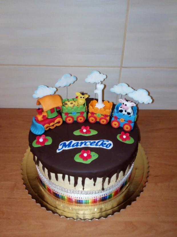 Vláčik , torta, Torty autíčka, vláčiky, Zuzana.O, 1