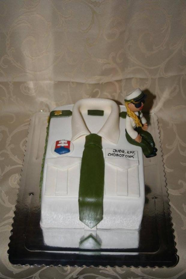 Pre pani policajtku, torta, Netradičné torty, Zuzana Knapikova, 1