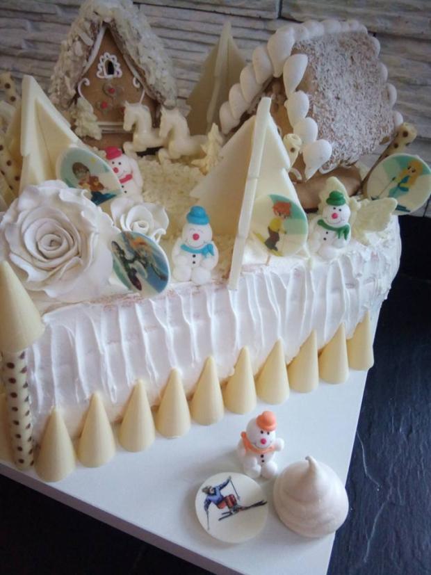 Deťom na lyžiarsky kurz, torta, Ostané torty pre deti, messinka, 3