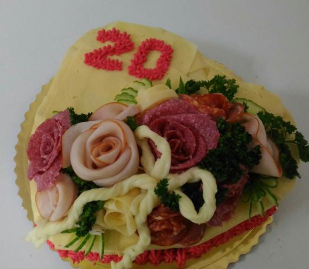 Slaná torta , torta, Slané torty, Lucia Mojžišová, 1
