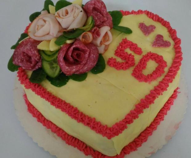 Slaná torta , torta, Slané torty, Lucia Mojžišová, 1