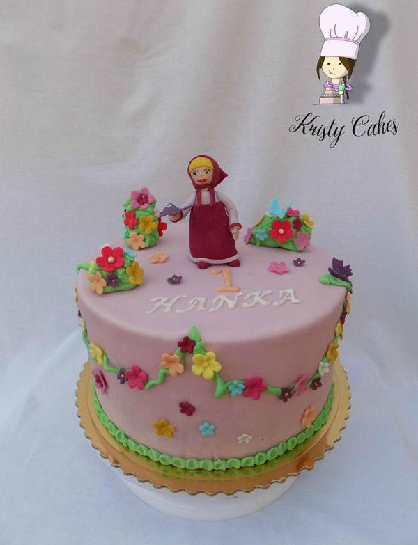 S mášou, torta, Rozprávkové torty, kika898, 1