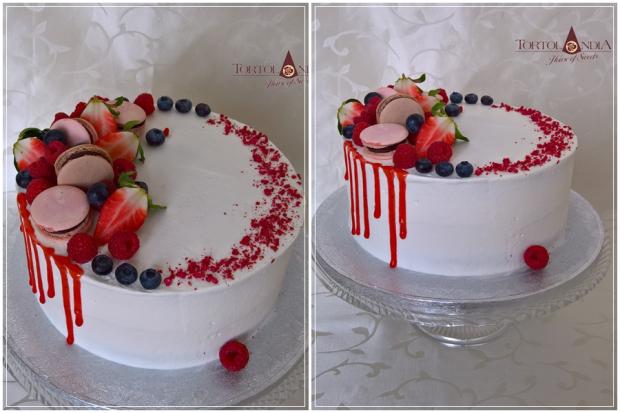 Krémová , torta, Drip torty, Tortolandia.sk, 3
