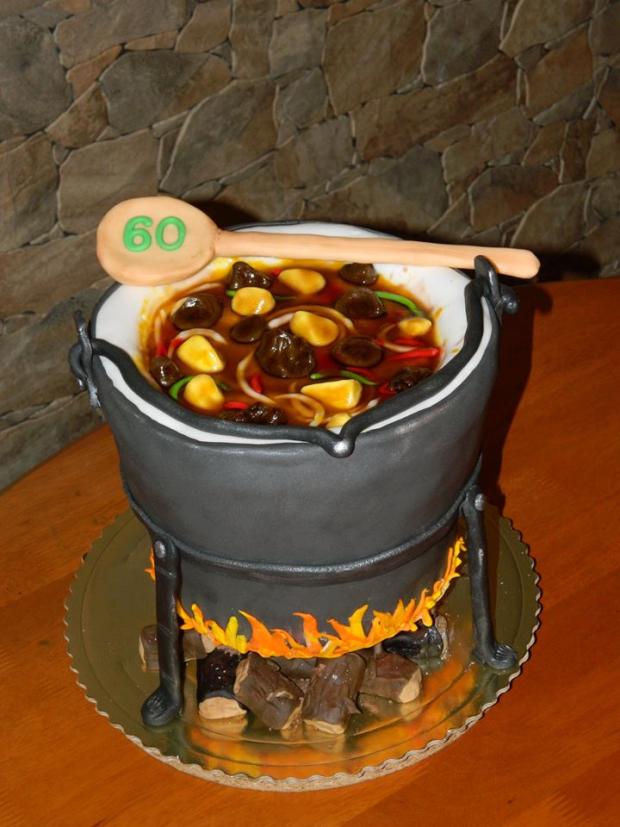 Narodeninový kotlík :), torta, Netradičné torty, zuzanaX, 1