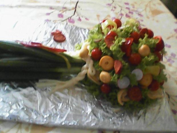 zeleninová kytica, torta, Torty pre dospelých *, Januska80, 2