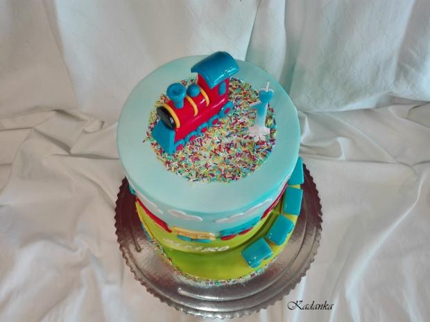 Vláčiky..., torta, Torty autíčka, vláčiky, Kadanka, 5