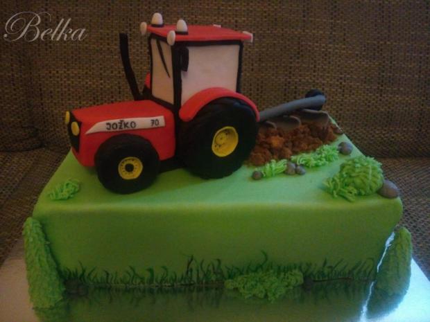 torta s traktorom, torta, Narodeninové torty, belka, 1
