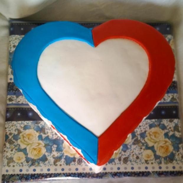 Srdiečko na želanie... , torta, Ostané torty pre deti, Mariolka, 1