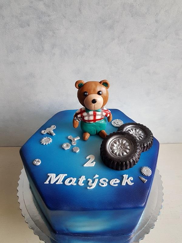 obľúbený macko pre Matýska, torta, Torty so zvieratkami obľúbený macko pre Matýska, torta, Torty so zvieratkami, Tatjana Dobrovičová, 1