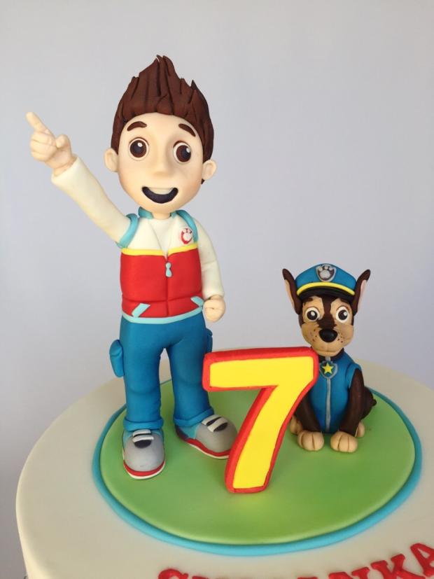Paw patrol, torta, Rozprávkové torty, Layla A, 2