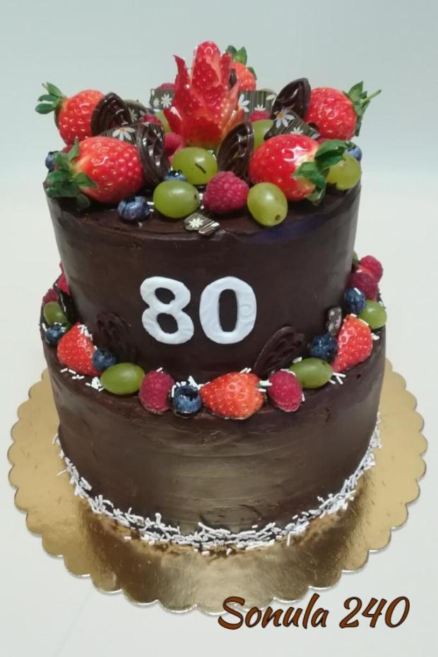 Čokoládová s ovocím , torta, Čokoládové torty, sonula240, 1