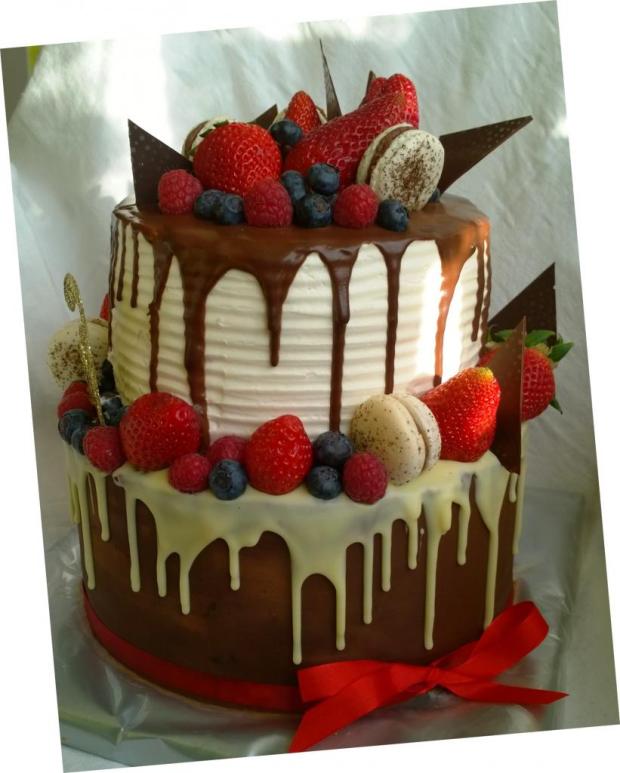 Drip torta k narodeninám..., torta, Drip torty Drip torta k narodeninám..., torta, Drip torty, Mariolka, 2