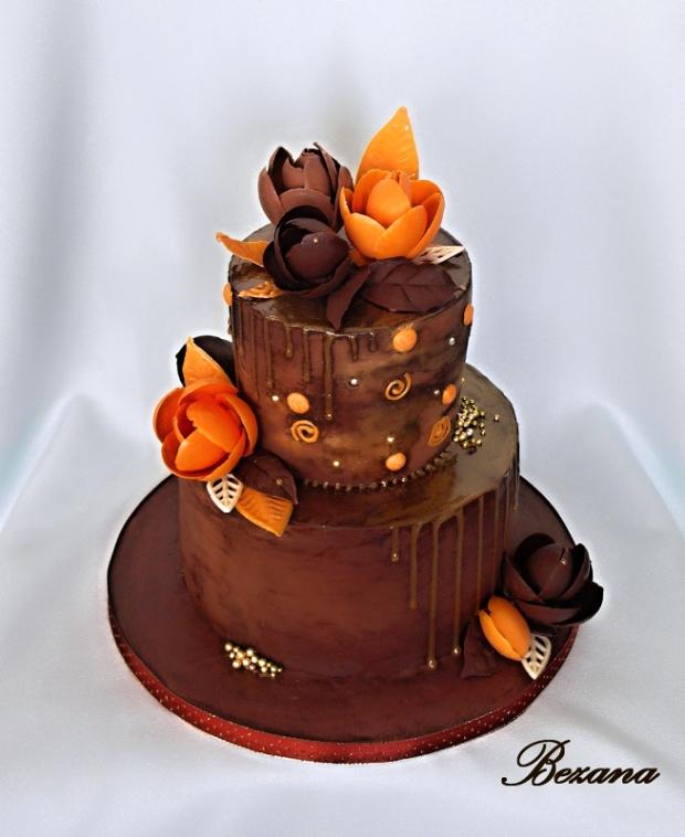 Čokoladovo čokoládová , torta, Čokoládové torty Čokoladovo čokoládová , torta, Čokoládové torty, bezana, 1