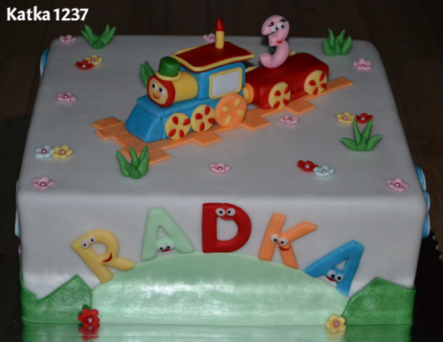 detská s vláčikom, torta, Torty autíčka, vláčiky, katka1237, 1