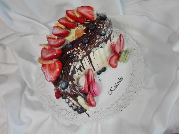 Drip slzička na nedeľné popoludnie... , torta, Drip torty, Kadanka, 2