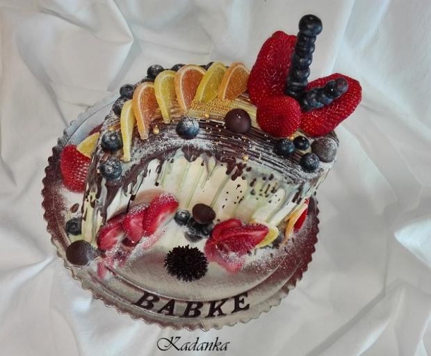 Drip slzička pre babku..., torta, Drip torty, Kadanka, 3