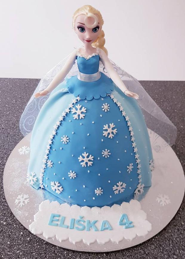 ľadové kráľovstvo, torta, Rozprávkové torty, MK martina, 1