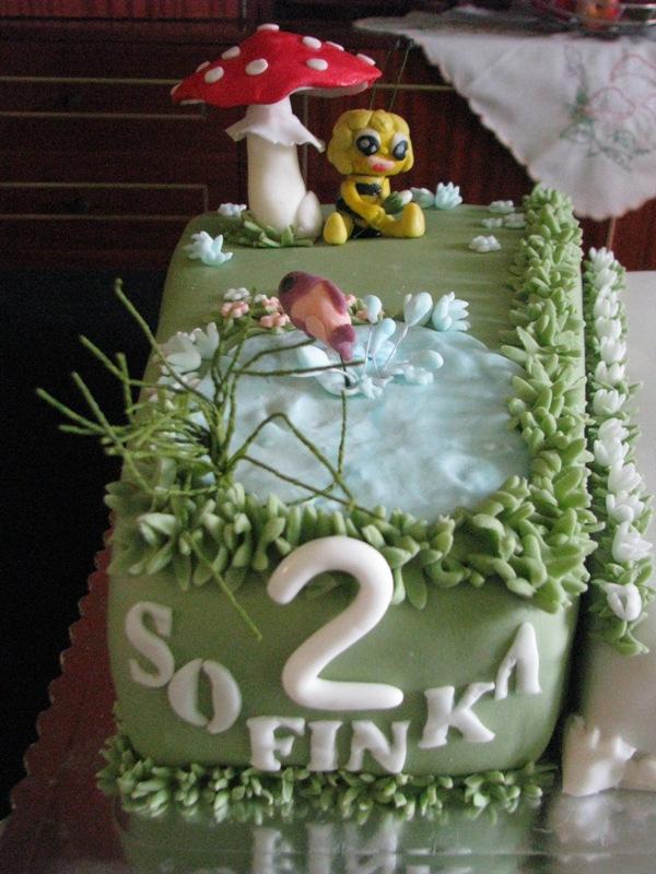 tortička pre babku a vnučku, torta, Narodeninové torty, anip, 2