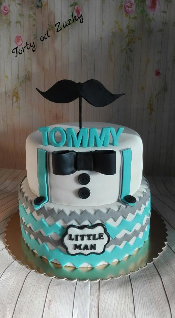 Krstinovà pre chlapčeka, torta, Torty na krstiny, Zuzana Susnyáková, 1