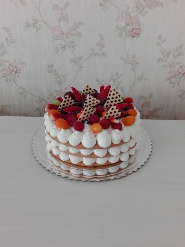 Ovocná torta , torta, Narodeninové torty, Vieruš, 1