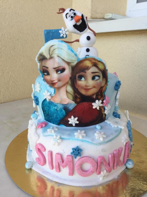 Ľadové kráľovstvo , torta, Rozprávkové torty Ľadové kráľovstvo , torta, Rozprávkové torty, Alexandra601, 1