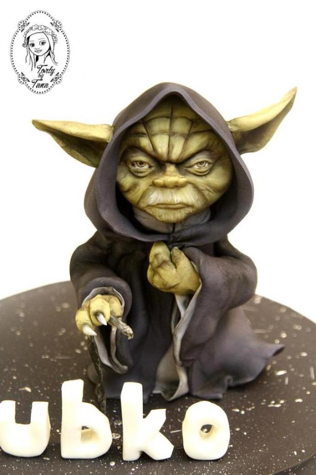 yoda , torta, Rozprávkové torty, grasie, 1