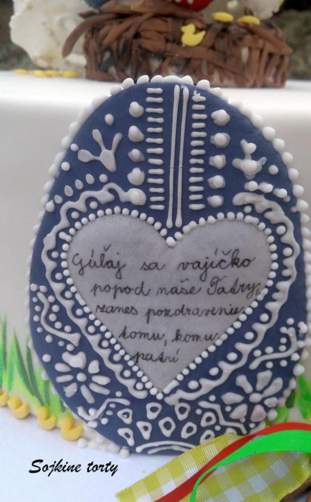 Gúľaj sa vajíčko... , torta, Veľkonočné torty, S. Sojka, 2