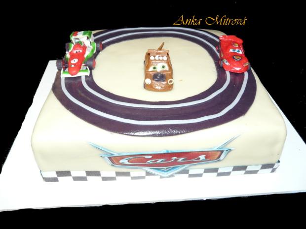 cars, torta, Torty autíčka, vláčiky, mitana, 1