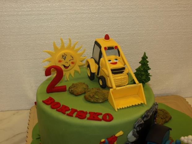 Narodeninová pre malého Boriska, torta, Torty autíčka, vláčiky Narodeninová pre malého Boriska, torta, Torty autíčka, vláčiky, babina 555, 2