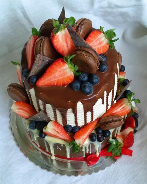 Drip torta..., torta, Drip torty, Mariolka, 2