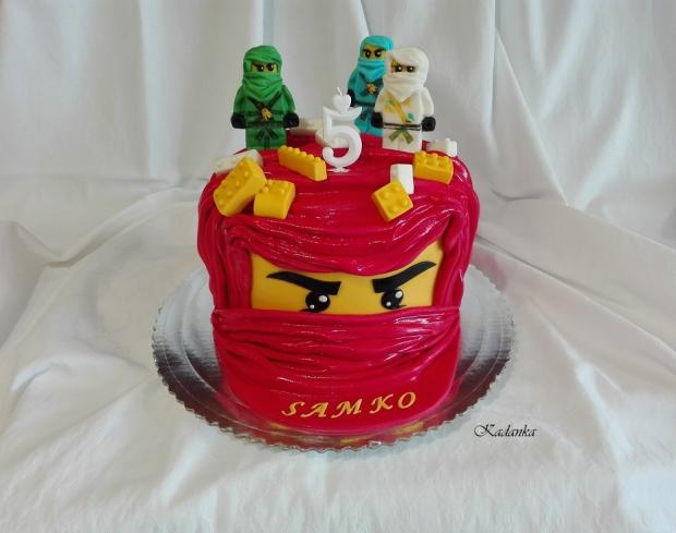 LEGO NINJAGO, torta, Rozprávkové torty, Kadanka, 1