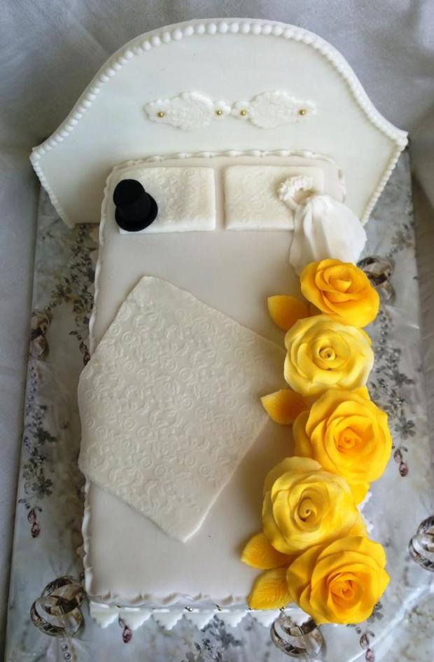Svadobná posteľ... , torta, Svadobné torty Svadobná posteľ... , torta, Svadobné torty, Mariolka, 3