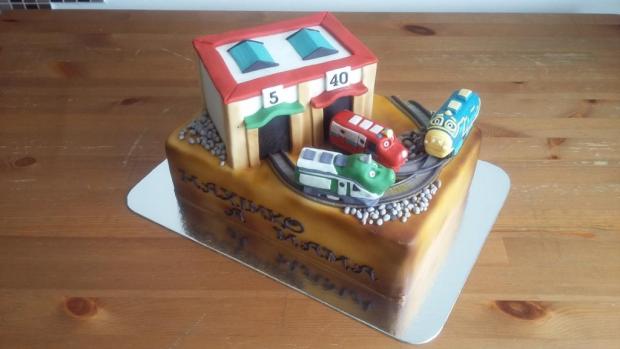Chuggington, torta, Torty autíčka, vláčiky, juraj.ba, 1