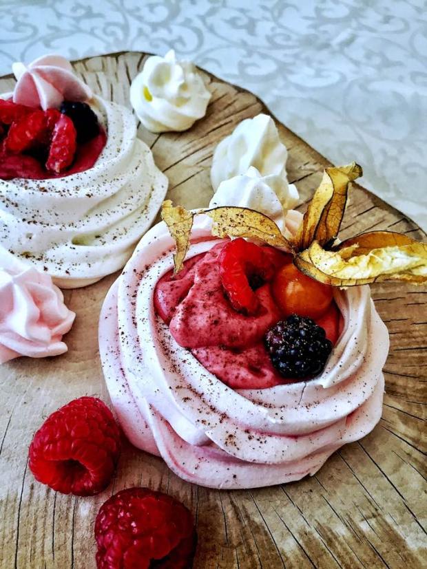 mini pavlova , torta, Zákusky, Pralinky, 1
