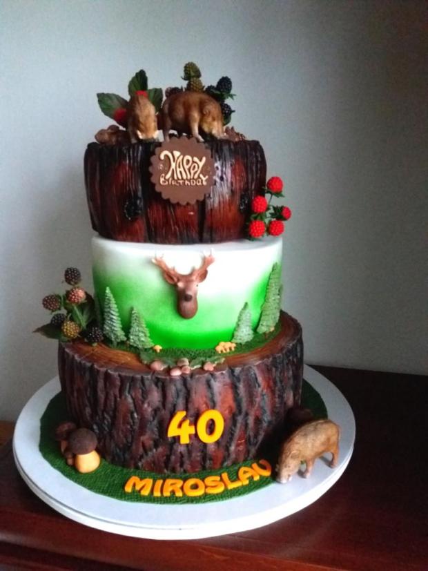 Torta pre poľovníka, torta, Narodeninové torty, adelka22, 1