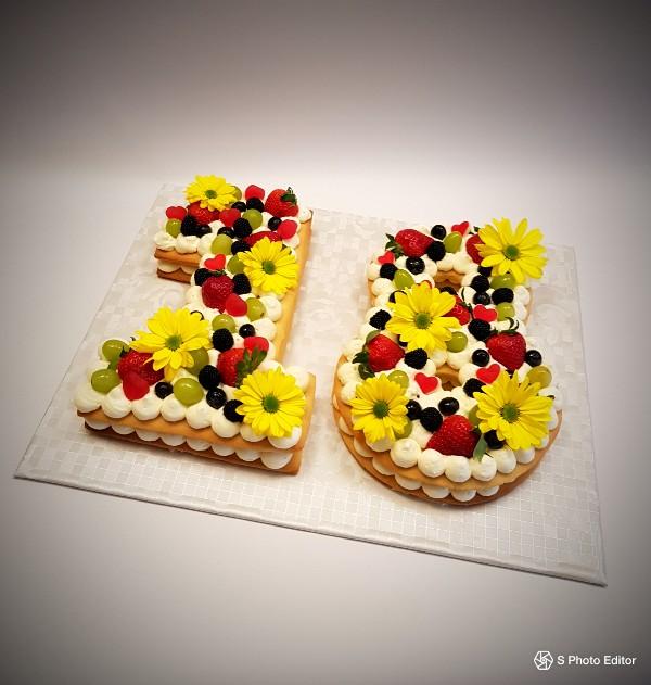 Z lineckého cesta s mascarpone krémom, torta, Narodeninové torty, Michaela Hybská, 2