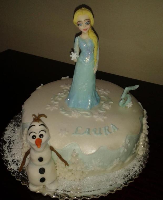 Frozen, torta, Rozprávkové torty, stanulik85, 1