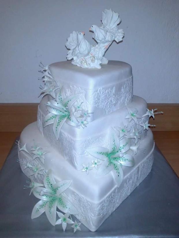 Svadobná, torta, Svadobné torty, Martina Gregorova, 4