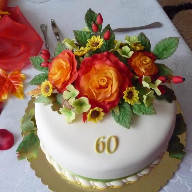 jesenná k 60, torta, Narodeninové torty, stanulik85, 1