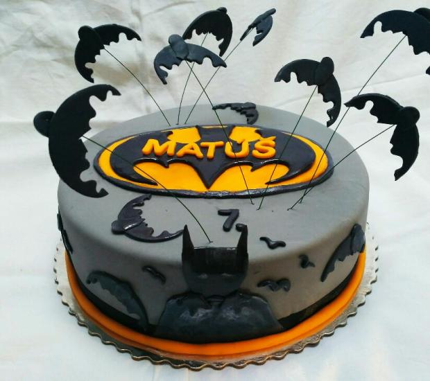 Betmen, torta, Rozprávkové torty, Lucia Gažiová, 1