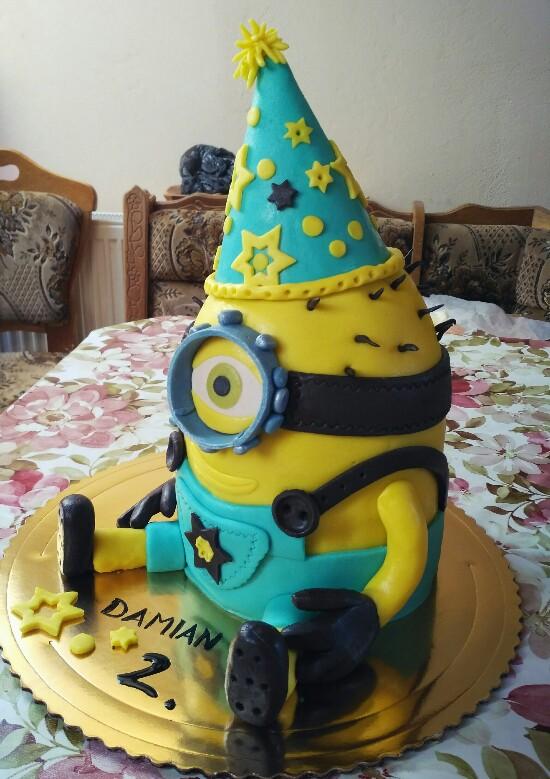 Mimoň pre chlapčeka, torta, Rozprávkové torty, Lucia Gažiová, 1